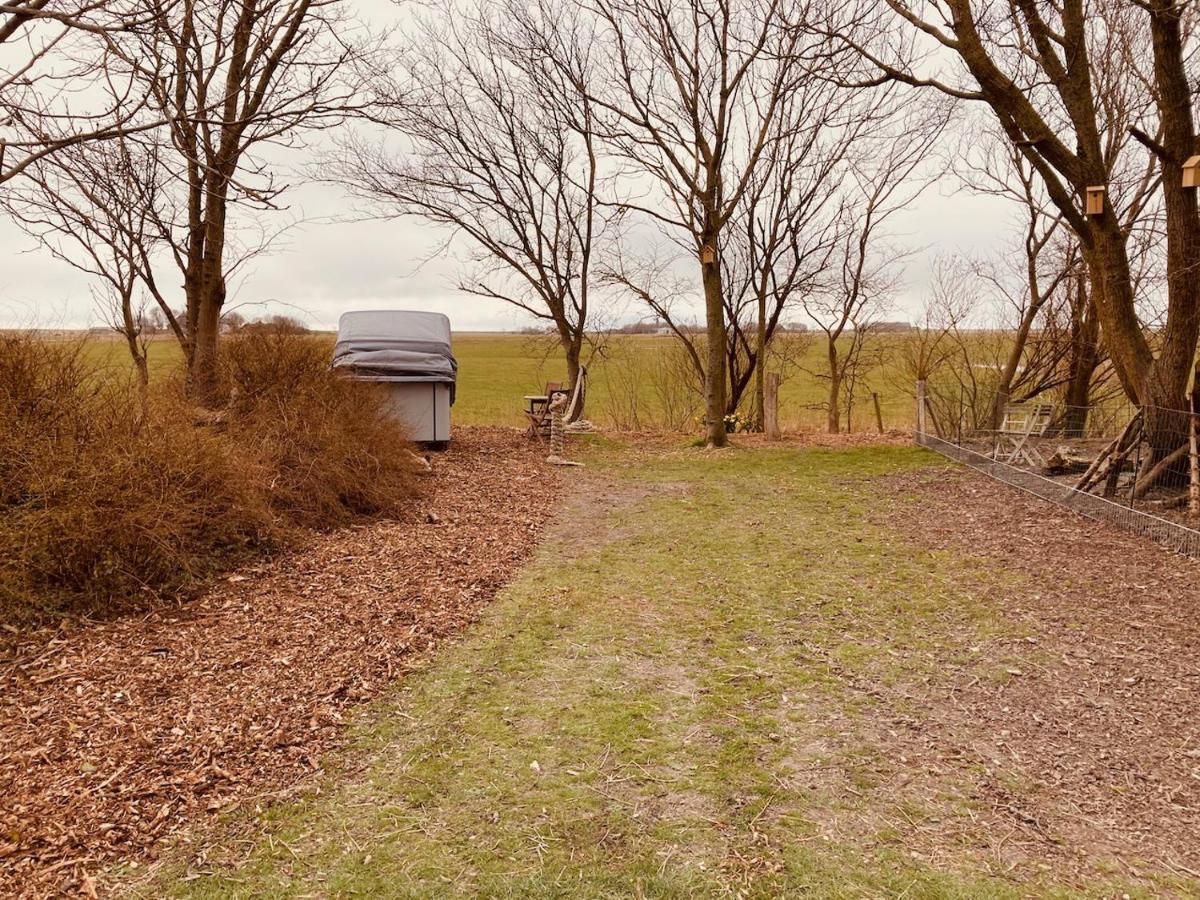 Hof Steinhuetten Schlafstrandkorb Westerhever Luaran gambar