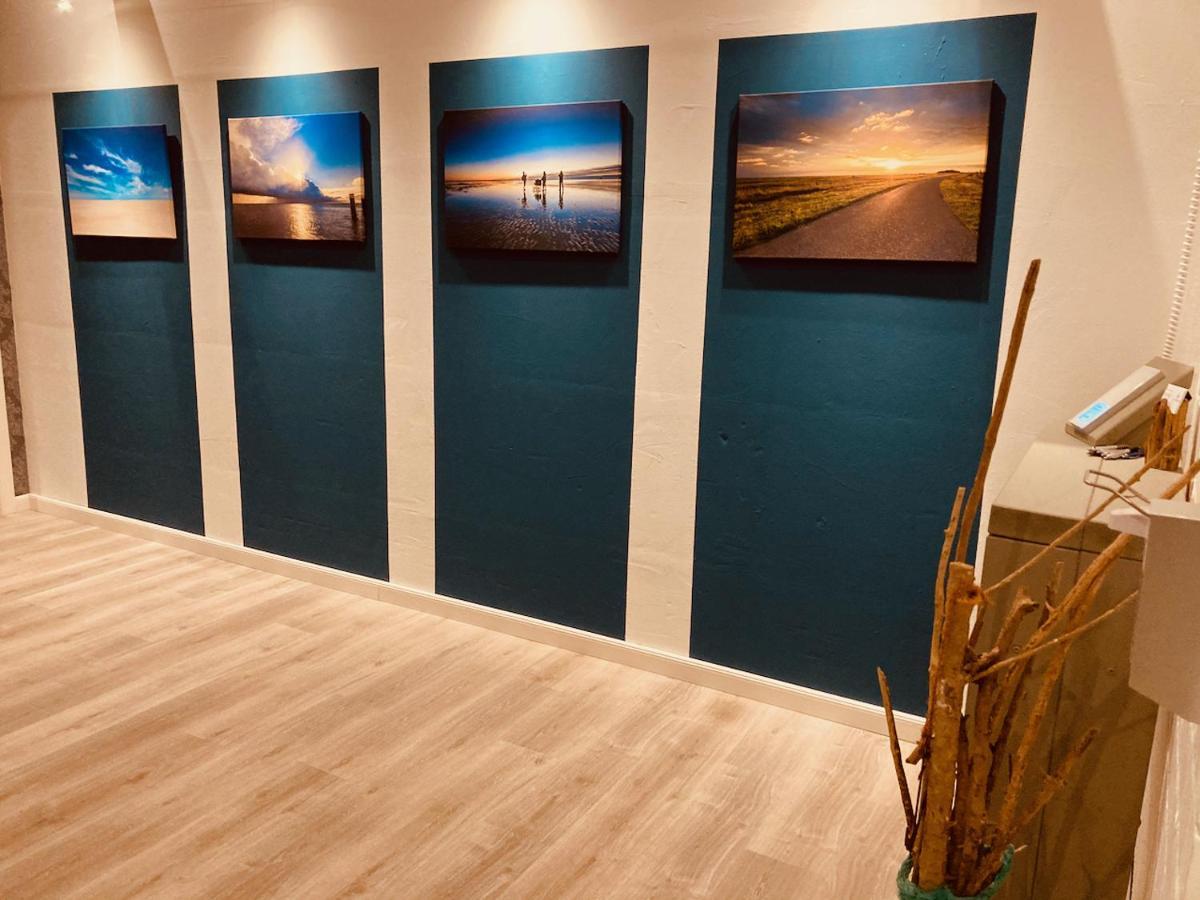 Hof Steinhuetten Schlafstrandkorb Westerhever Luaran gambar